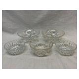 Glass Bowls- Star of David, Libbey Canada