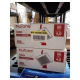 2- NuTone 696N Ventilation Fans