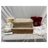 Storage Baskets & Towels