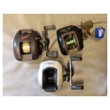 (3)Shakespeare Reels Sigma,Xterra,Alpha