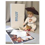 Danbury Mint 'Billy' Porcelain Doll 12'H