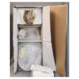 NIB Danbury Mint Winter Bliss Porcelain Doll 28'H