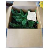 Artificial scotch pine tree, unknown condition