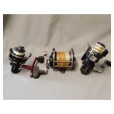 Alpha 20 fishing reel, Penn No. 160, Shimano