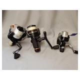 Excursion reel, Daiwa Graphite reel, open reel