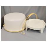 Vintage Tubberware Cake Taker 13'D