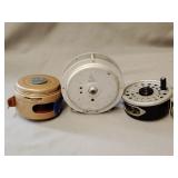 2- Martin fishing reels, Edwards No. 40 reel