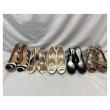 5 Pairs 3ï¿½ High Heels- Size 7.5 & 8