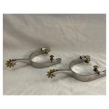Men's Roping Spurs with Plain Band