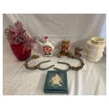 Lenox Ornament, Ribbons, Decor