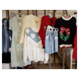 Women's Christmas sweater, Jocelyn Smith jacket