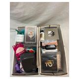 Box of CDs, DVDs & Box of Personal Care Items