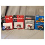 (4)pc Ertl Diecast 1/64 Case Tractors