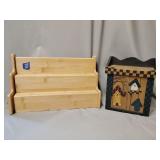 Tiered decor shelf 12'x9'