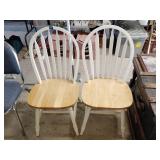 2- Dining chairs 18.5'