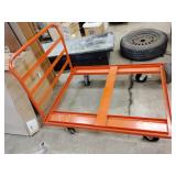 Rolling Metal Cart, Platform 49'x41'