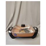 Copper Chef electric skillet