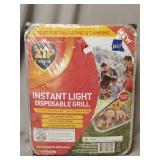 Instant Light disposable grill