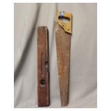 Hand saw, Stanley level
