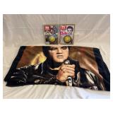 TV Guide with Elvis Recordings & Elvis Beach Towel