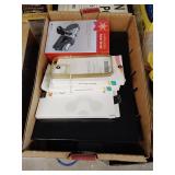 Laser level, iPhone cases, folders