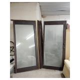 Wood frame patio door, needs a new jam