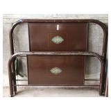 Vintage Metal Headboard/Footboard 'Full' 52'W