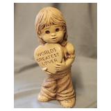 Vintage Fannykins Resin Sculpture 9'H