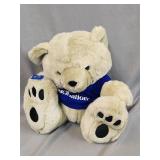 'Its All Greek to Me' Bear Plushie 10'H