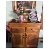 Oak Dry Sink/Dry Bar 34'x35.5'x18'