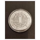 1- Troy ounce .9999 fine silver round