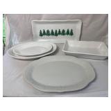 Modern Farmhouse assorted Baking & Serving Plates