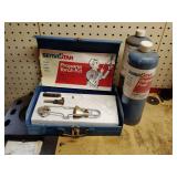 Partial propane torch set with 2 tanks