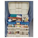 Plano tackle box with contents