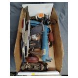 Hand plane, bullet levels, misc. Tools