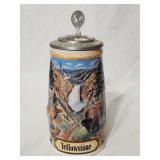 Vintage Beer Stein Budweiser Yellowstone 9'H