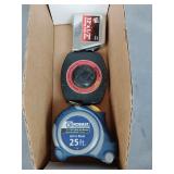 3 tape measures
