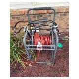 Suncast Metal Hose Reel with Hose and Splitter