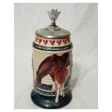 Vintage Beer Stein Budweiser 9'H