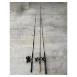 3- Fishing Poles and Reels
