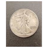 1942 Walking Liberty half dollar