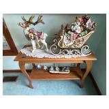 Oak Console Table 36'x26.5'x13'