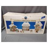 Holiday Classics Lighted Christmas Towne in Box
