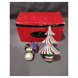 2 vintage Christopher radko ornaments
