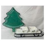 St. Nicholas Square Cheese & Cracker Tray on