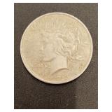 1923 Peace dollar