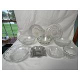 Indiana Glass Iridescent Candy Dish 
