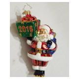 Christopher Radko Glass Christmas Ornament