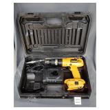 DeWalt 18v cordless drill with 20v adapter