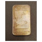 1 - Troy ounce .999 fine silver bar